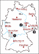 ドイツワイン地図